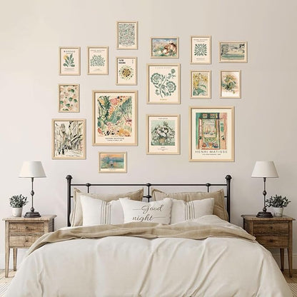 ANERZA 16 PCS Sage Green Wall Art Decor, Matisse Wall Prints - Image 6