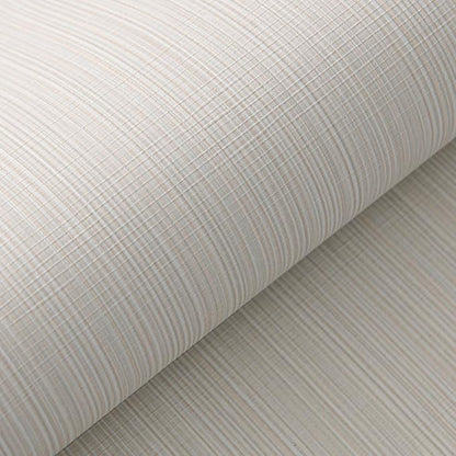 Grasscloth Peel and Stick Wallpaper 20.8"x394" Multi-Cream Thick Fabric - Image 2