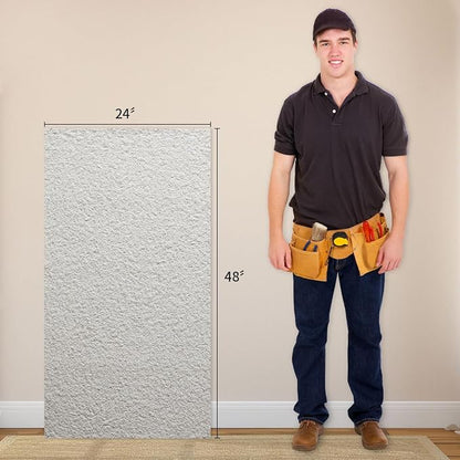 24” x 48” Faux Stone 3D Wall Panels, Clay Manufactured Raised Textured Paneling - Image 8