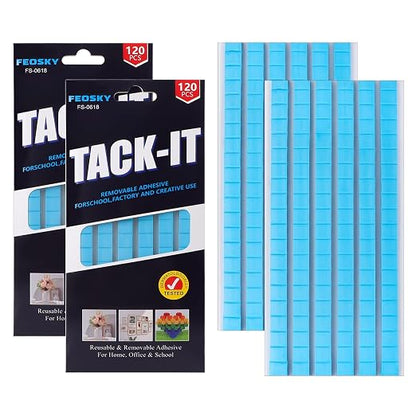 Feosky Adhesive Poster Sticky Tack Putty, Reusable and Removable Adhesive Putty by Feosky