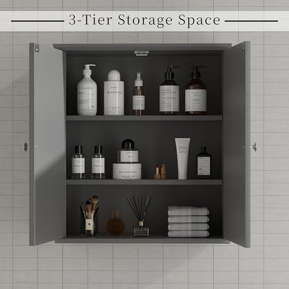 Shintenchi Bathroom Wall Medicine Cabinet - Image 7