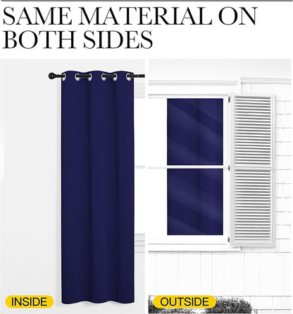 NICETOWN Window Drapes Long Curtains - Image 4