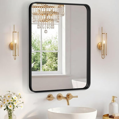 NEWBULIG 24X30 Inch Bathroom Mirror by NEWBULIG