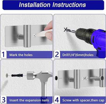 Bntuk Coat Rack Wall Mount - Image 5