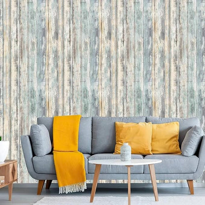 Arthome Rustic Wood Contact Paper Peel and Stick Self-Adhesive Wallpaper - Image 5