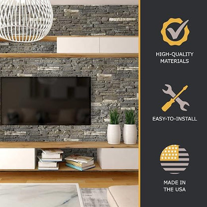 AZ Faux AZ Faux High-Density Polyurethane Faux Stone Wall Covering Panels - Image 5