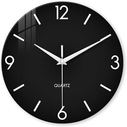 XFM Minimalist Wall Clocks Battery Operated 20 Inch Large Black Wall Clock by XFMWallClock