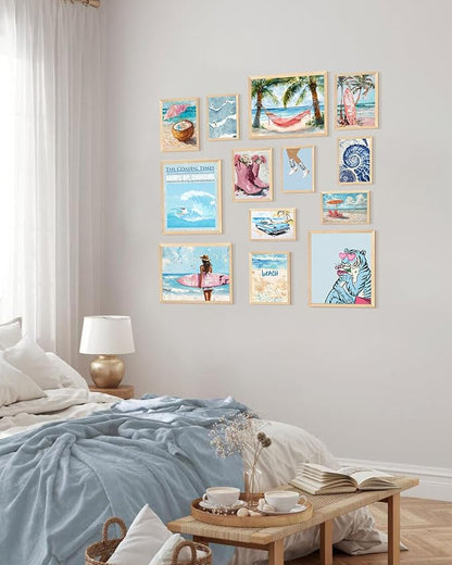 KBKBART Coastal Cowgirl Room Decor Aesthetic Set of 13, Coastal Granddaughter - Image 5