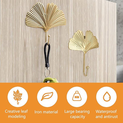 MOROBOR Decorative Leaves Iron Hooks - Image 3