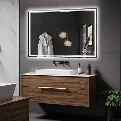 Ratsamee 40x30 Inch LED Bathroom Mirror - Image 2