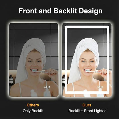 AMOISE LED Bathroom Vanity Mirror - Image 3