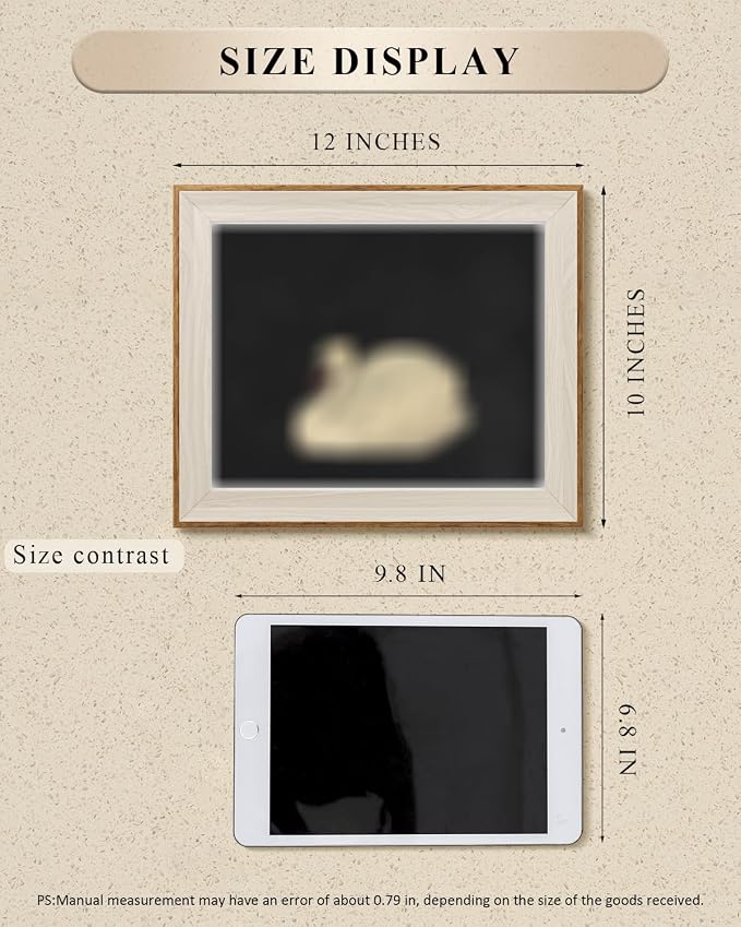 VIYYIEA Framed Wall Art for Living Room, Funny-【Fishing Cat】, 12L x 10W - Image 4