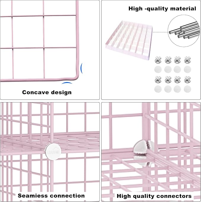 C&AHOME Wire Cube Storage, 9 - Image 8