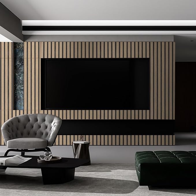 Brown Wood Slat Peel and Stick Wallpaper - Image 4