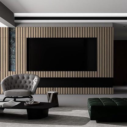 Brown Wood Slat Peel and Stick Wallpaper - Image 4
