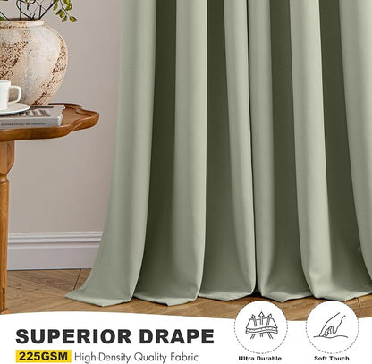 MIULEE Blackout Curtains for Bedroom Living Room 2 Panels, Thermal Insulated - Image 5