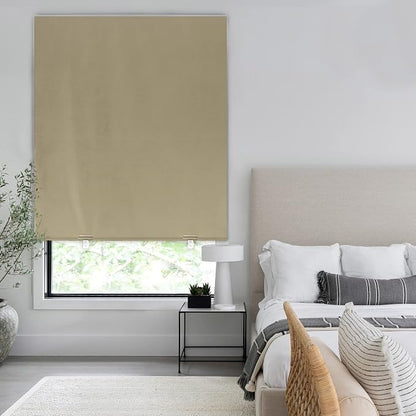 LazBlinds 100% Blackout Door Curtain, No Tools No Drill Cordless Blinds - Image 6