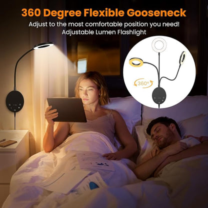 Wall Mounted Reading Light, Bedside Headboard Lights - Image 6