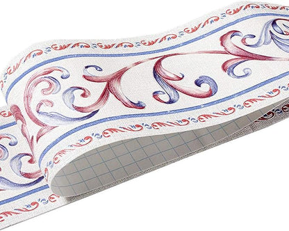 UPREDO 3D Decorative Floral Molding Waterproof Wallpaper Border Peel and Stick by UPREDO