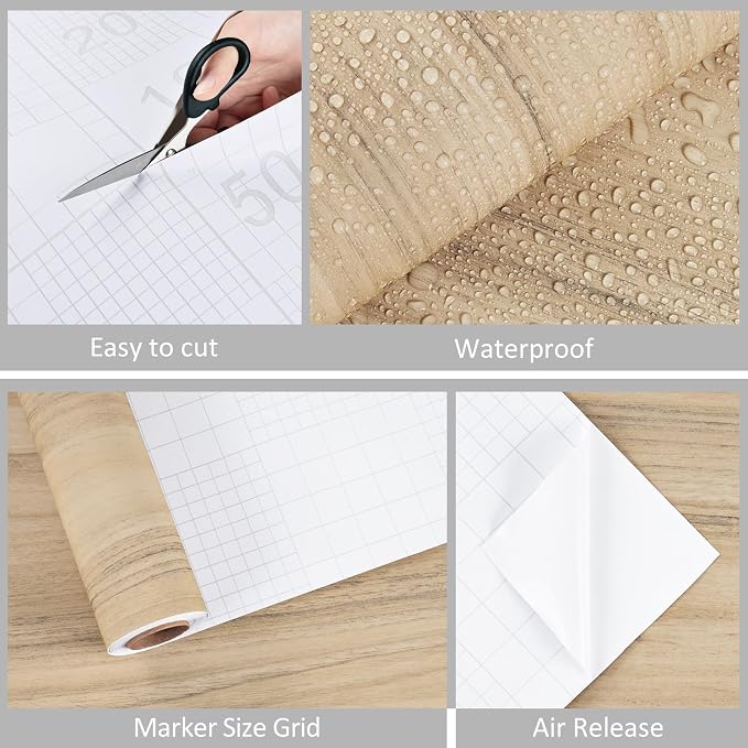 WESTICK Light Wood Contact Paper - Image 6