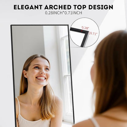 Simple Deluxe Full Length Mirror, - Image 4