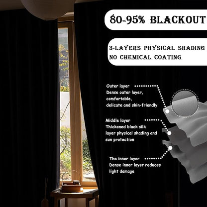 Room Divider Curtains for Ceiling Track Rod, 4.3 ft Wide x 10 ft Tall - Image 3