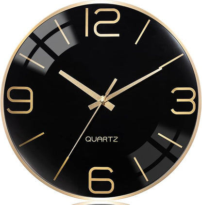 AYRELY® 12 Inch Silent Modern Wall Clocks Battery Operated, Wall Clock by AYRELY