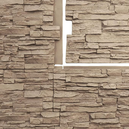 EverStone Canyon Ridge Faux Stone Panel, 45 3/4"W x 24 1/2"H x 1 1/4"D - Image 9