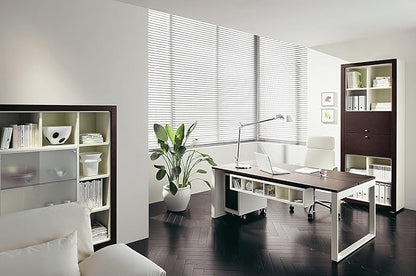 YIIBAII Mini Blinds Suitable for 35" W x 64" H Windows 1" Aluminum Horizontal - Image 5