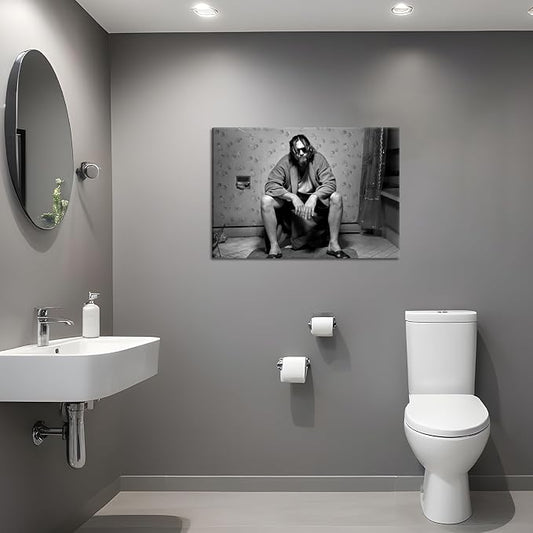 Funny Bathroom Wall Decor for Room Aesthetics - Image 2
