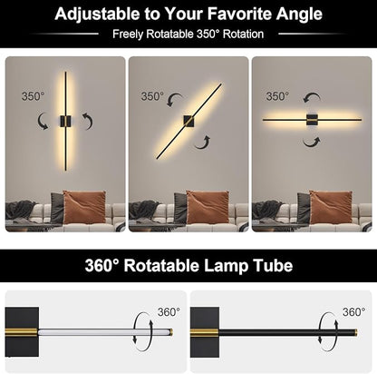 Battery Operated Wall Sconce Set of Two - Image 6