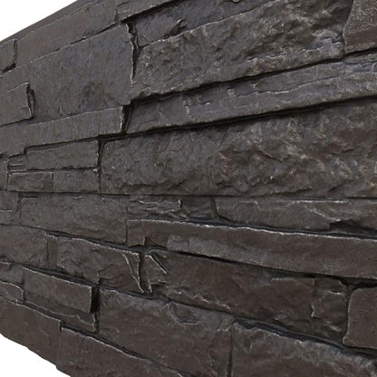EverStone Acadia Ledge Faux Stone Panel, River Moss Color - Image 7