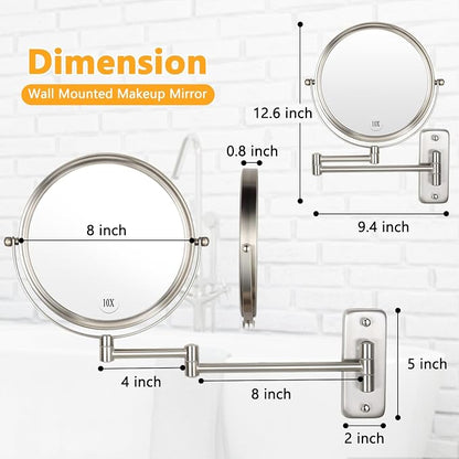 Wall Mounted Makeup Mirror - Image 4