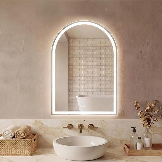 Sweetcrispy 24“×32” LED Bathroom Backlit Mirror by Sweetcrispy