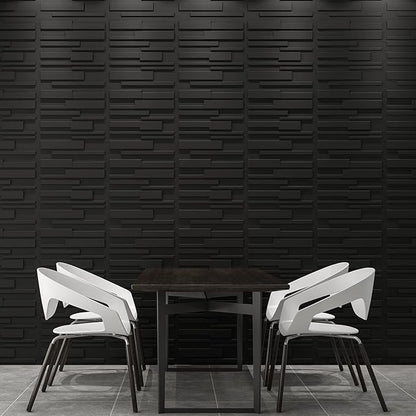 Art3d Decorative 3D Wall Panels 12 Pack 19.7" x 19.7" Creative Wall Panel - Image 3