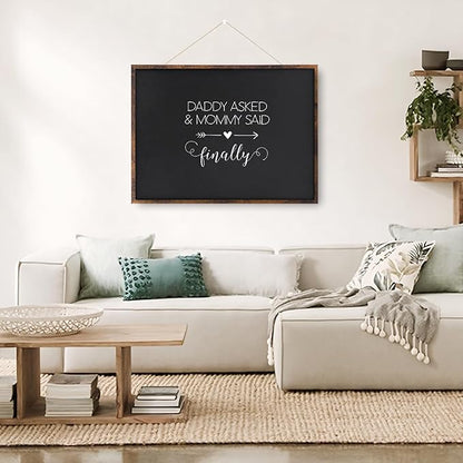 Magnetic Chalkboard, 20x30 Inches Blackboard - Image 7