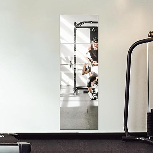 Delma Wall Mirror Full Length, Mirror Tiles, Full Body Mirrors by Delma