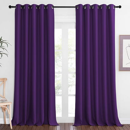 NICETOWN Blackout Curtains 84 Inch Length, Thermal Insulated Curtains by NICETOWN