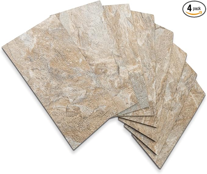 AULIGET Sandstone Peel and Stick Backsplash Wall Tiles by AULIGET