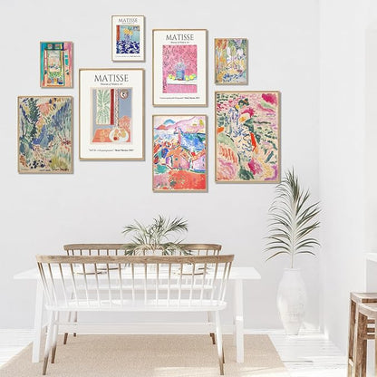 uniro Matisse Wall Art Prints, Matisse Eclectic Wall Decor, Henri Matisse - Image 2