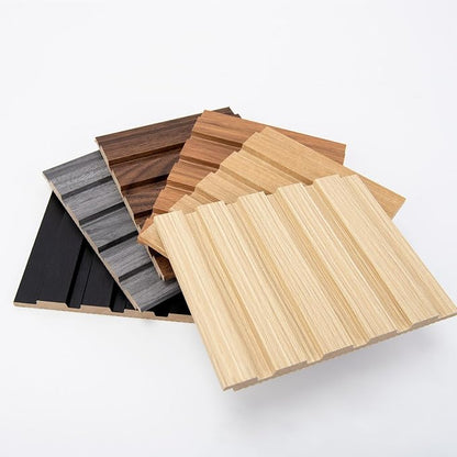 Art3d 6-Piece Wood Slat Panels for Stylish Interior Decor and Ceiling Decoration - Image 2