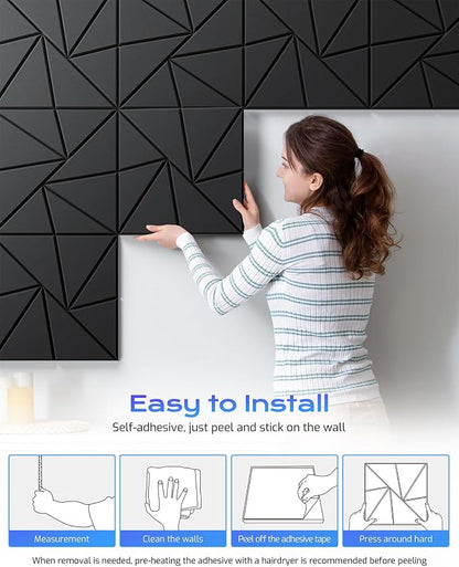 12 Pack Acoustic Panels, Sound Proof Foam Panels - Image 6