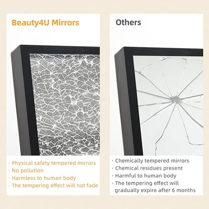 Beauty4U 76" x 37" Full Length Mirror - Image 4