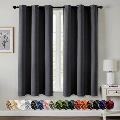 MIULEE Blackout Curtains for Bedroom Living Room 2 Panels, Thermal Insulated by MIULEE