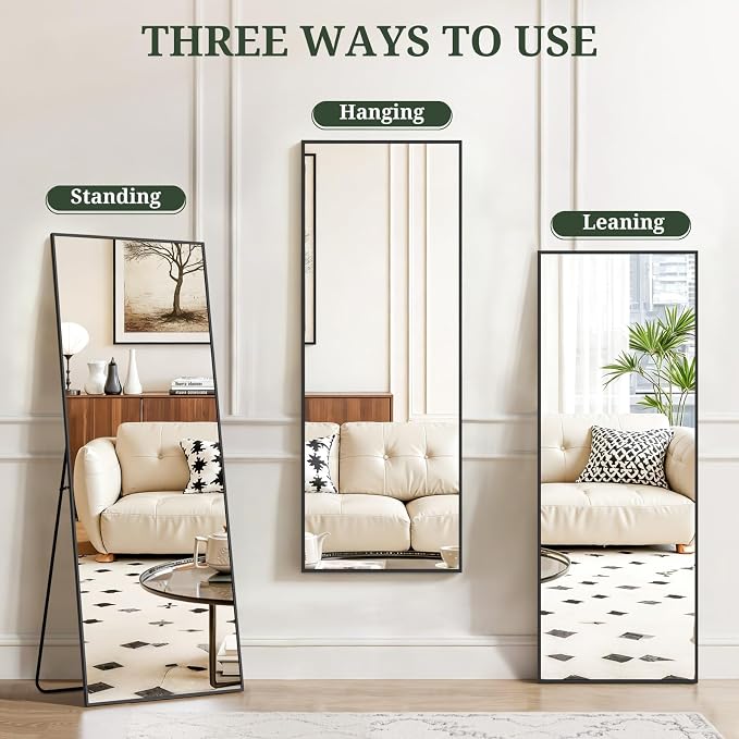 Mirror Full Length 56"x15" Full Body Floor Mirror - Image 6
