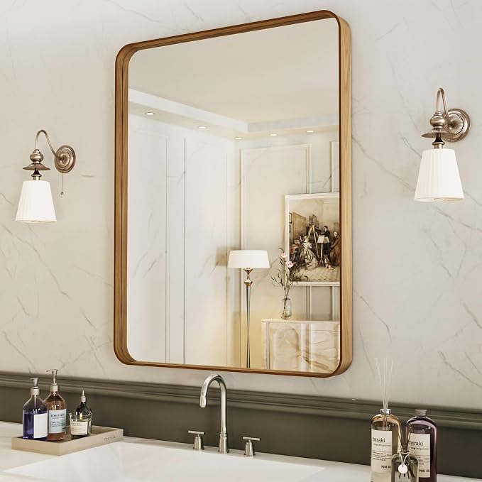 LOAAO 28X36 Bathroom Mirror by LOAAO