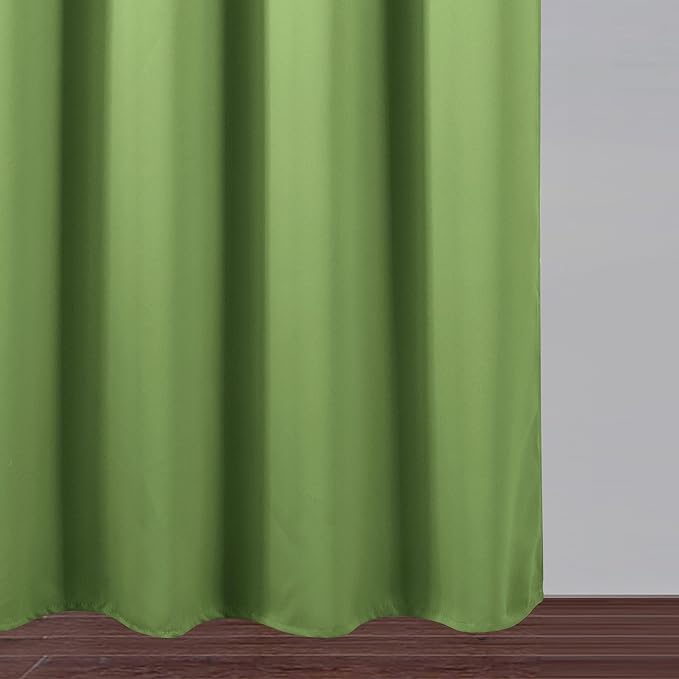 LEMOMO Blackout Curtains 66 x 84 inch/Light Green Curtains Set of 2 - Image 9