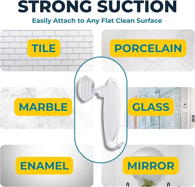 HONEYBULL Fogless Shower Mirror - Image 4