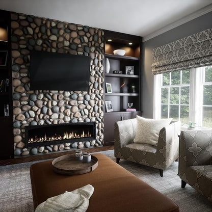 EverStone River Rock Faux Rock Panel, Pebble Mix Color - Image 11