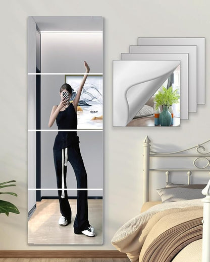 Shatterproof Wall Mirror Full Length by UNBREAKABL+MIRO